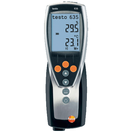 Temperature /humidity and dew point meter